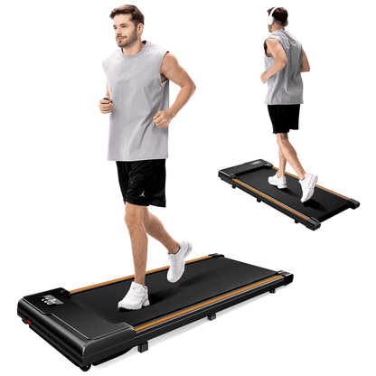 Walking Pad, Under Desk Treadmill for Home and Office, Portable Walking Pad Treadmill with Remote Control, LED Display