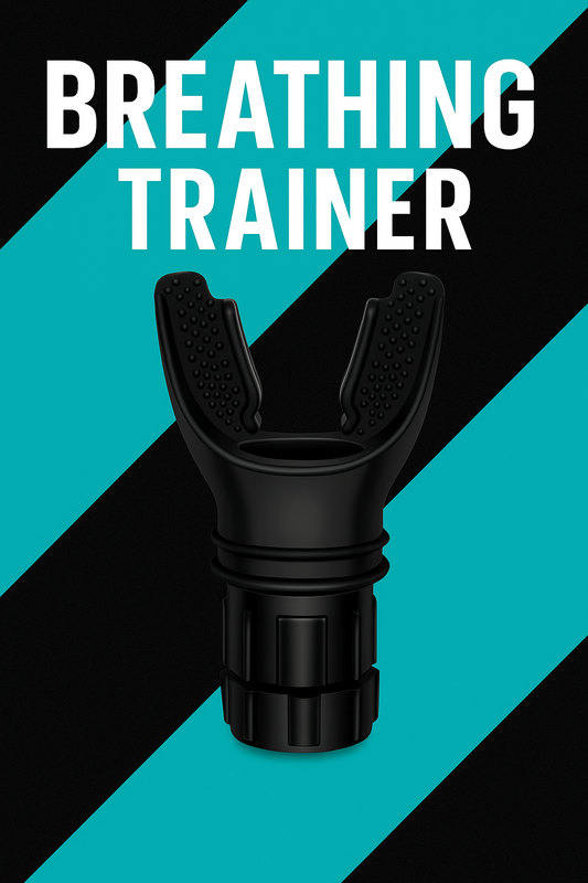 Breathing Trainer Lung Flexer Durable Fitness Exerciser Increases Lung Capacity Breath Adjustable Levels Respiratory Deep Breath