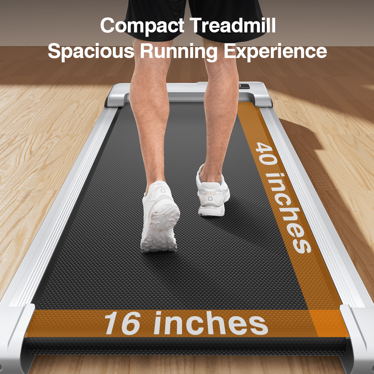 Walking Pad, Under Desk Treadmill for Home and Office, Portable Walking Pad Treadmill with Remote Control, LED Display
